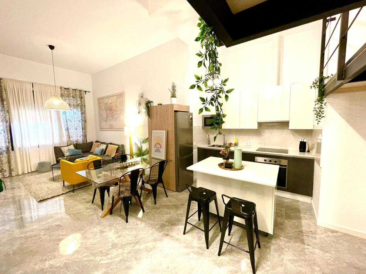 Апартаменты Gatu Premium Duplex Confort Junto A La Playa, Wifi Y Aire Acc Кадис Экстерьер фото